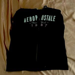 Aeropostale black full-zip